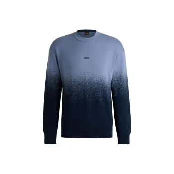 HUGO BOSS Gradient Jacquard Sweatshirt