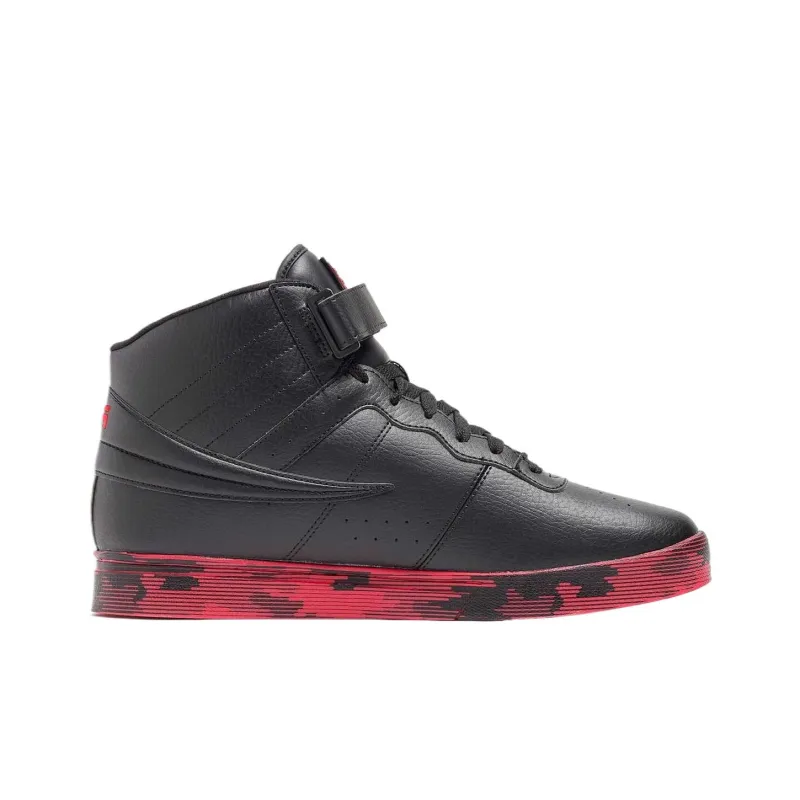 FILA Vulc 13 Camo High Top Skateboard Shoes Men's Black-1