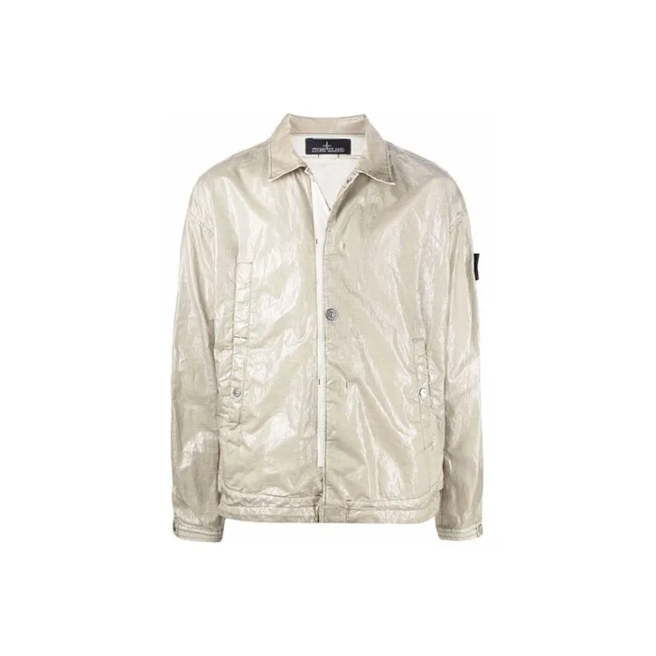 STONE ISLAND Jackets Men Beige-0