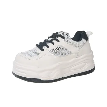 Boogie Bear Height Increasing Breathable Low Top Skateboard Shoes Women's