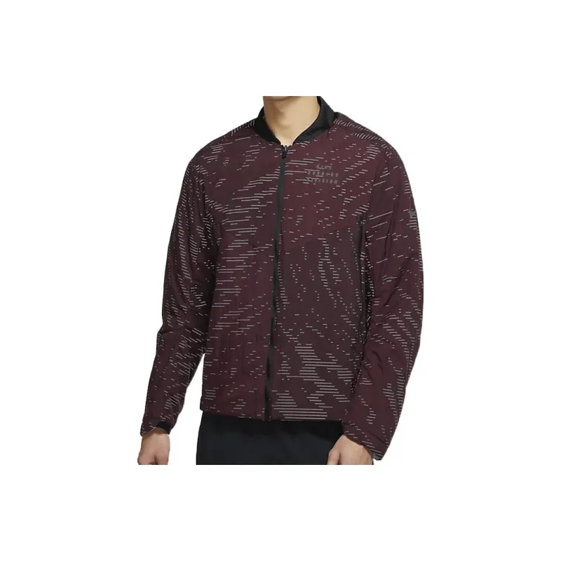 Nike Jackets Men Burgundy-0
