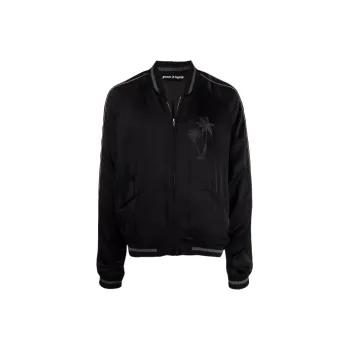 Team Wang X PALM ANGELS Jackets Men Black