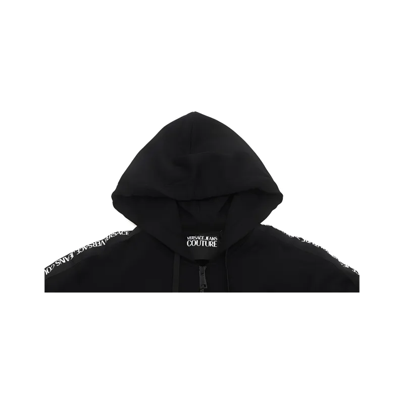 VERSACE JEANS COUTURE Zipped Drawstring Hoodie-3