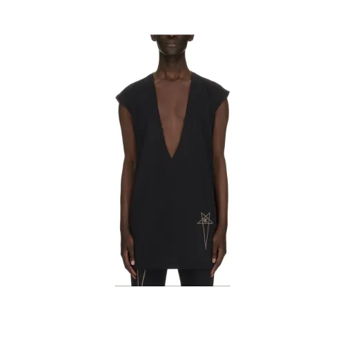 RICK OWENS Dylan T Cotton Tank Top