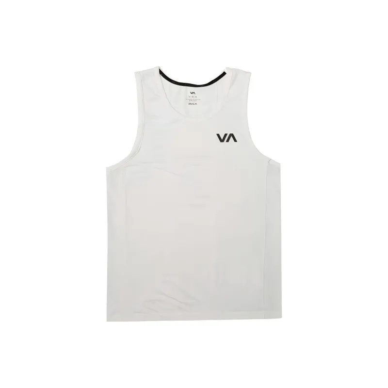 RVCA Tank Tops Men White-0