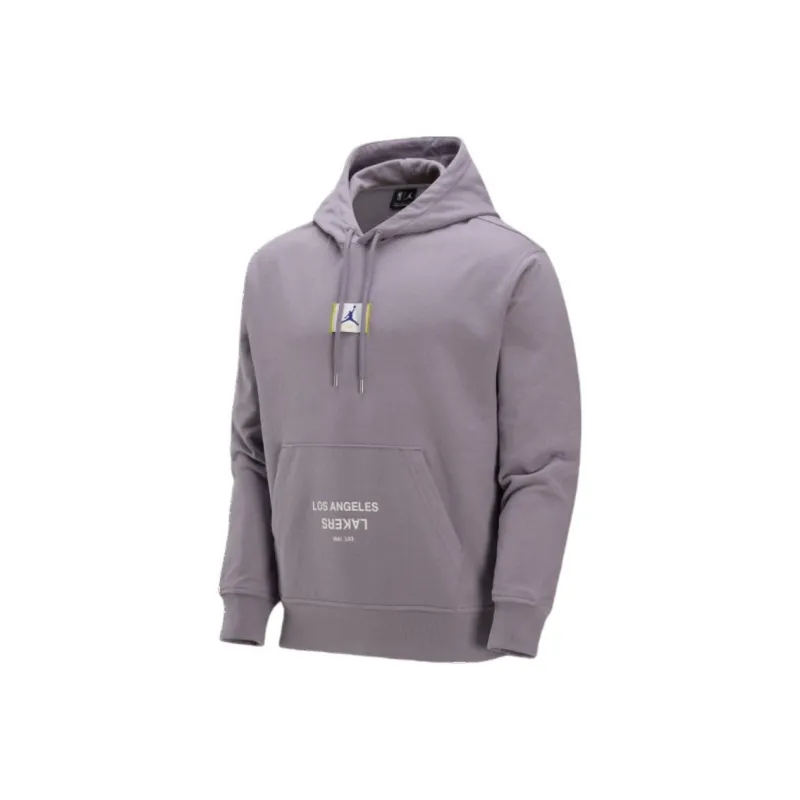 Jordan CourtsideNBA Los Angeles Lakers Sweatshirt Men's Smoky Purple-0