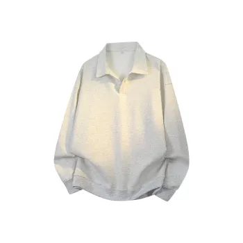 Warrior Polo Shirt Unisex White Heather Gray