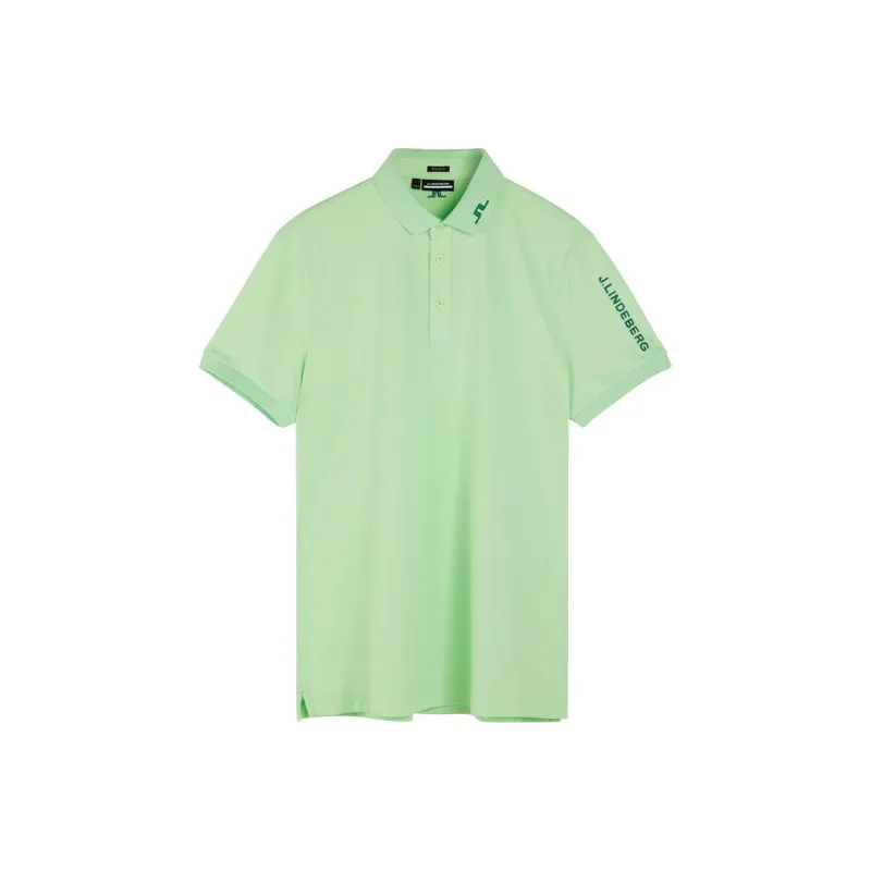 J.Lindeberg Polo Shirt Men's Light Green-0
