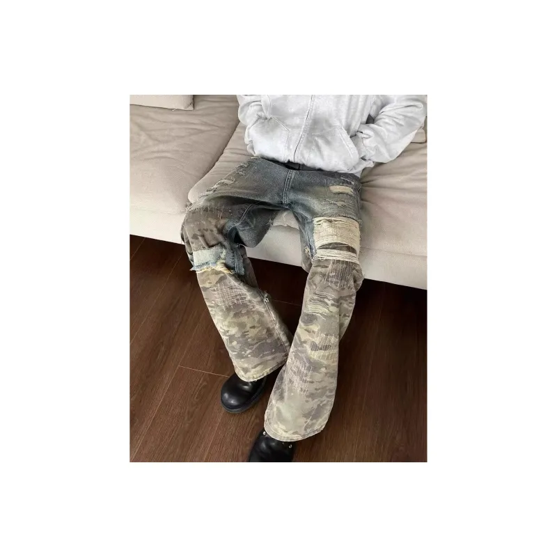ZONEiD Jeans Unisex Image Color-3