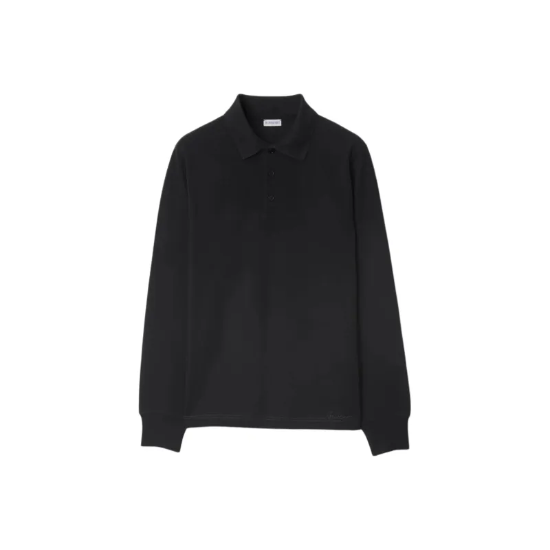Burberry Polo Shirts Men Black-0