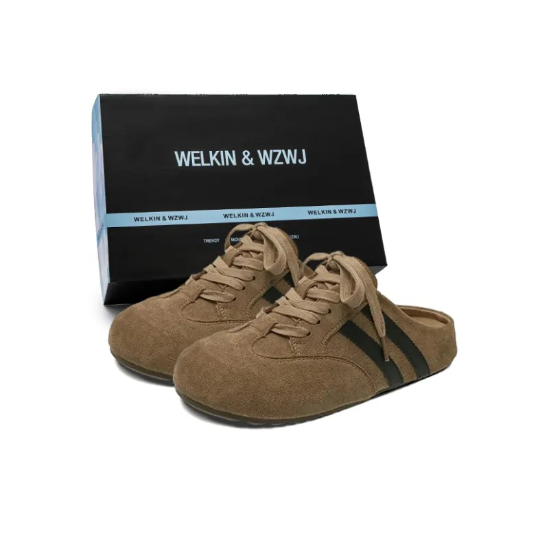 WELKIN&WZWJ Odor Resistant Abrasion Resistant Slip Resistant Closed Toe Slippers Women's-6