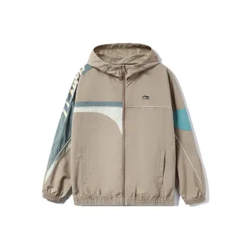 LiNing Sports Trend Series Jacket Men's Silver Fox Brown