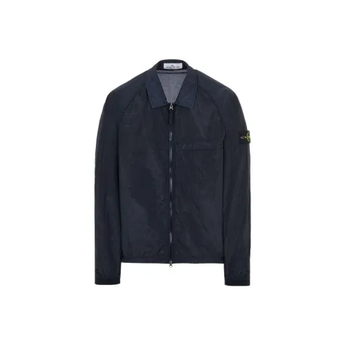 STONE ISLAND Jacket Fall Men's Dark Blue
