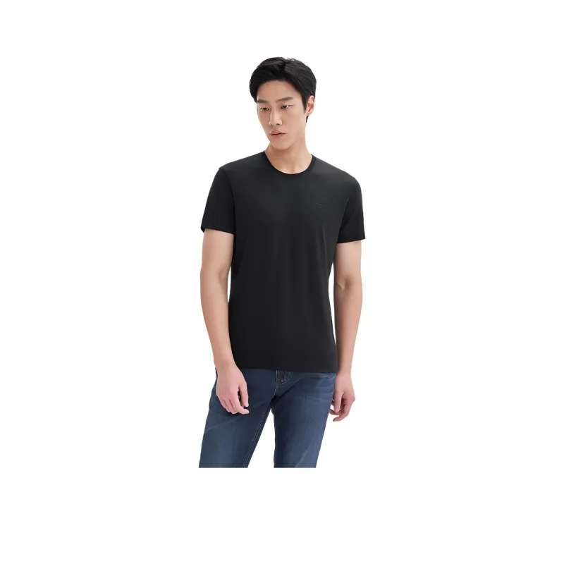 GOLDLION Regular T Shirt Men's Black-0