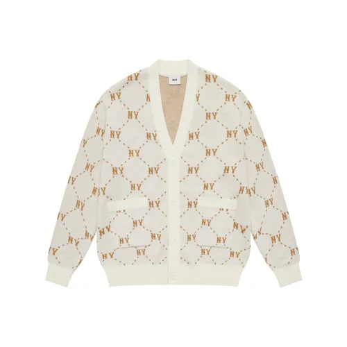 MLB MONOGRAM Collection New York Yankees 24FW Knitwear Unisex White