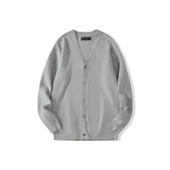 I'm David Knitwear Unisex Light Gray