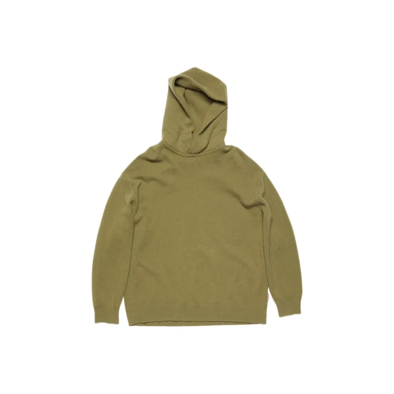 Acne Studios Fine knit Brushed Hoodie-0