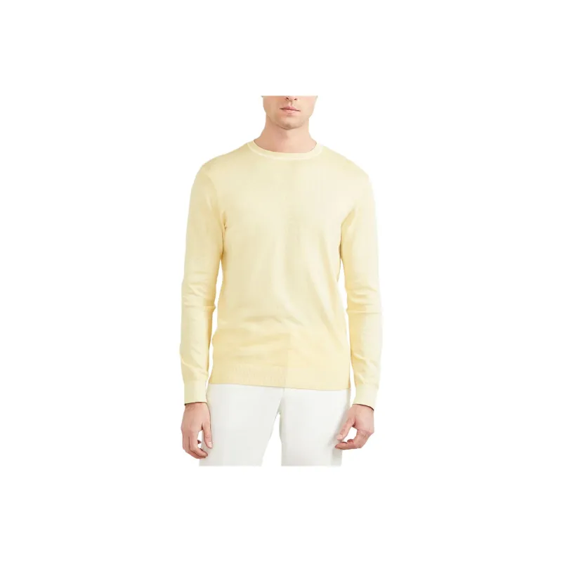 GUESS Essential Crewneck Sweater Sweater Men's Yellow-0