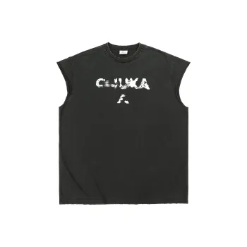 Guuka Tank Tops Men Black