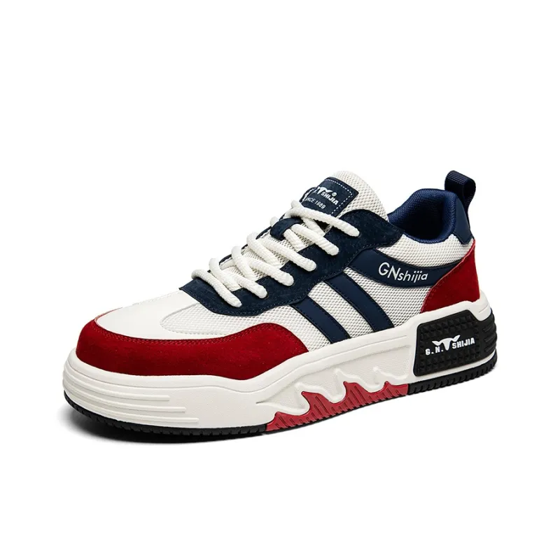 G.N.SHIJIA Lightweight Breathable Height Increasing Low Top Skateboard Shoes Men's-15