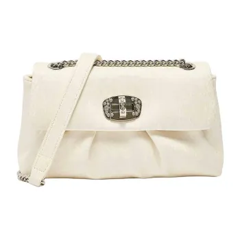 Three Blessings PU Shoulder Bag Medium Size Women's Multicolor
