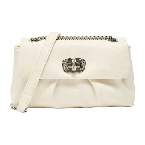 Three Blessings PU Shoulder Bag Medium Size Women's Multicolor