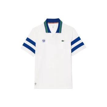 LACOSTE Daniel Medvedev Collaboration Polo Shirt Men's White