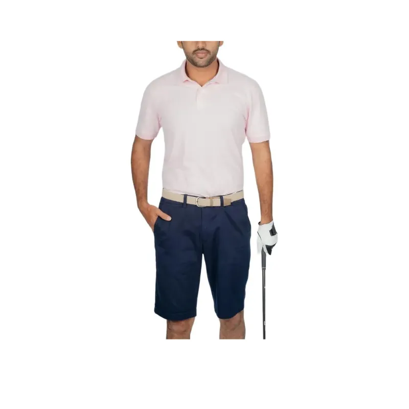 DECATHLON INESIS MW500 Polo Shirt Men's Soft Pink-0