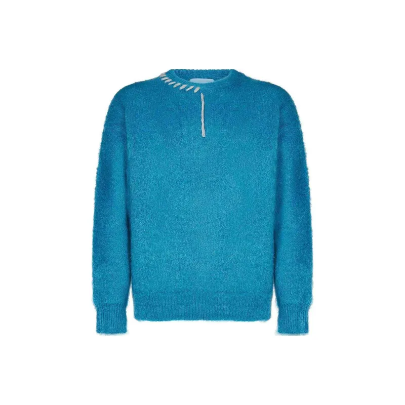 BONSAI STUDIO Decorative stitching Sweater-0