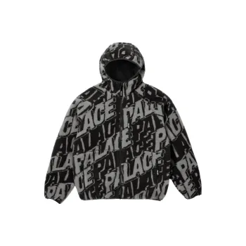 PALACE Jacquard Fleece Hooded Jacket