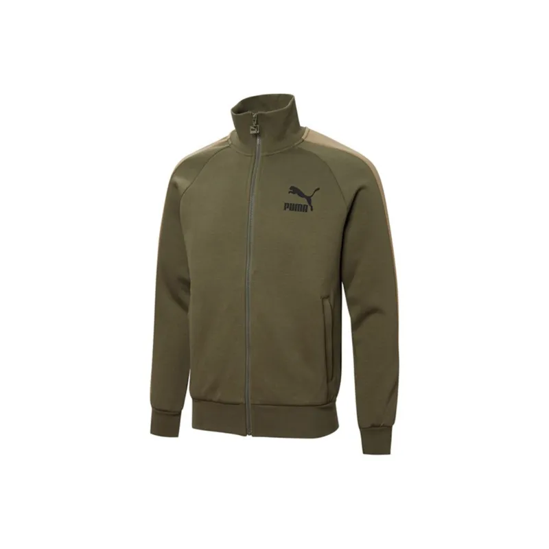 PUMA Iconic Retro Jackets Men's Army Green-0