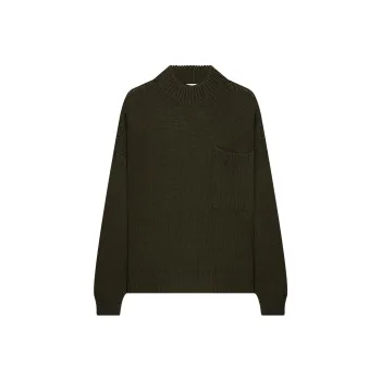 TEN C Sweater Men's Olive Green