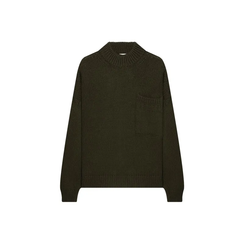 TEN C Sweater Men's Olive Green-0