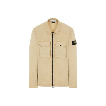 STONE ISLAND Jackets Men Light Yellow