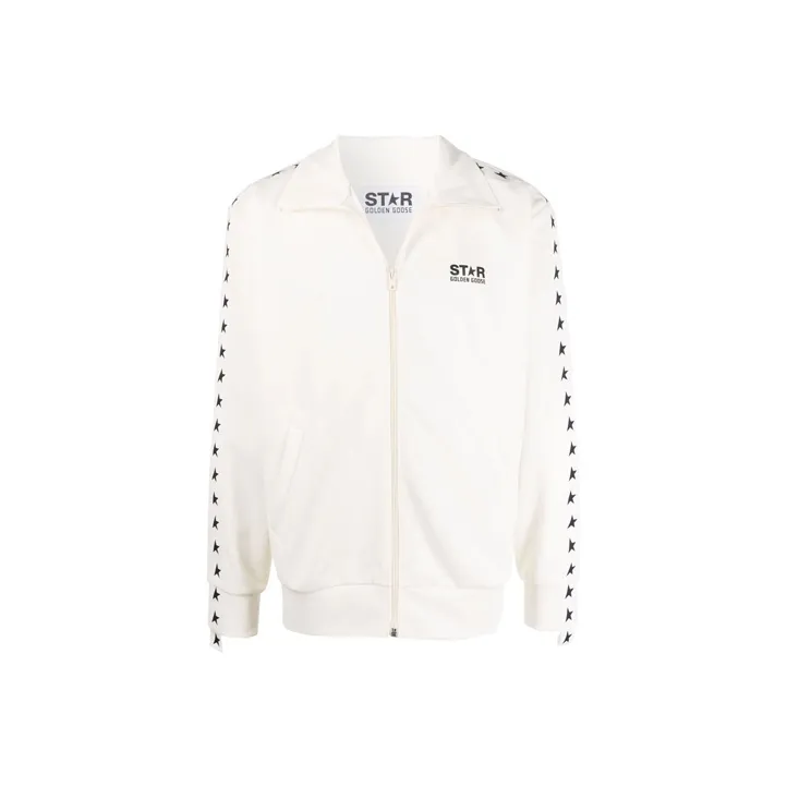 Golden Goose Deluxe Brand Star Tape Zipped Jacket-0