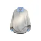 Heather Gray[Turndown Collar]