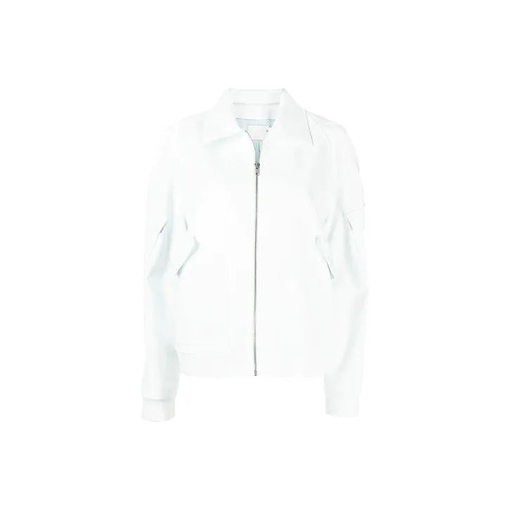 DION LEE Zip up Fitted Bomber Jacket-0