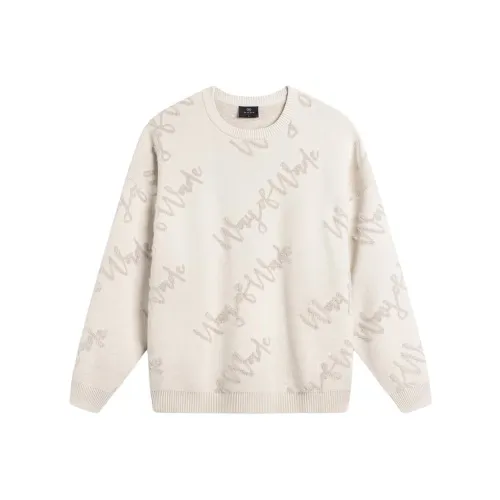LiNing Knitwear Men's Silver Birch Gray