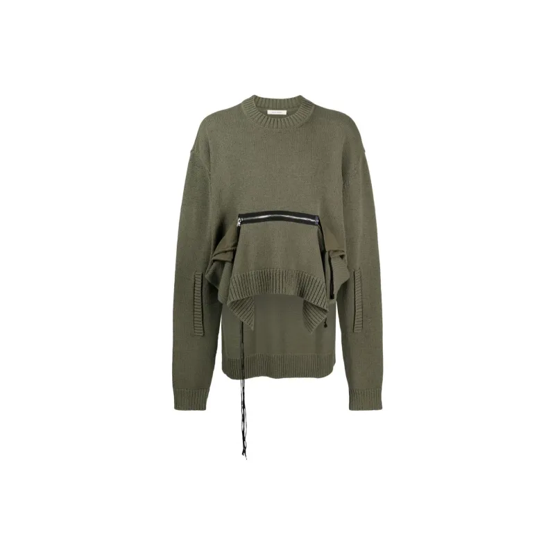 Craig Zip pocket Asymmetric Jumper-0