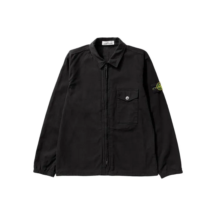 STONE ISLAND Jackets Coats Men's Black-0