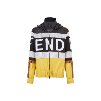 FENDI Jackets Men Brown