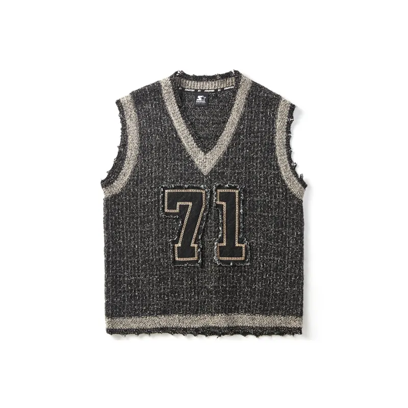 STARTER Sweater Unisex Charcoal Gray-0
