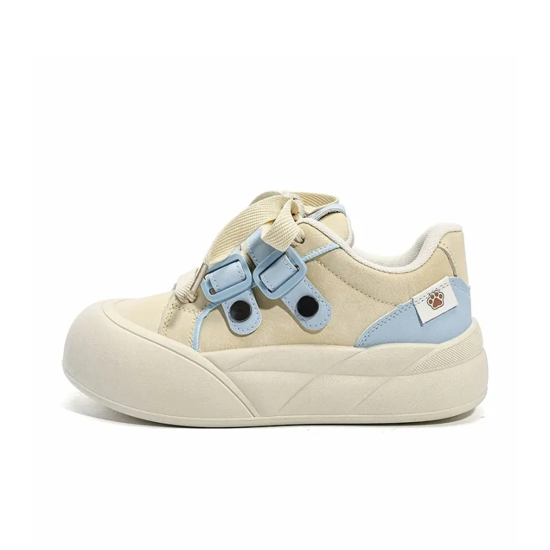 Boldi Kuki Anti Slip Wear Resistant Low Top Skateboard Shoes Women's Shopping Bag-13