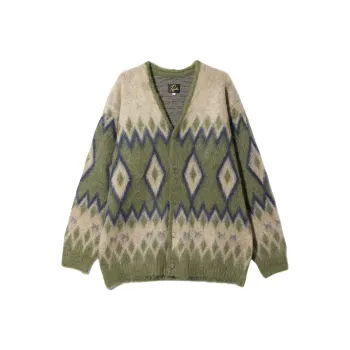 Needles Diamond Mohair Cardigan