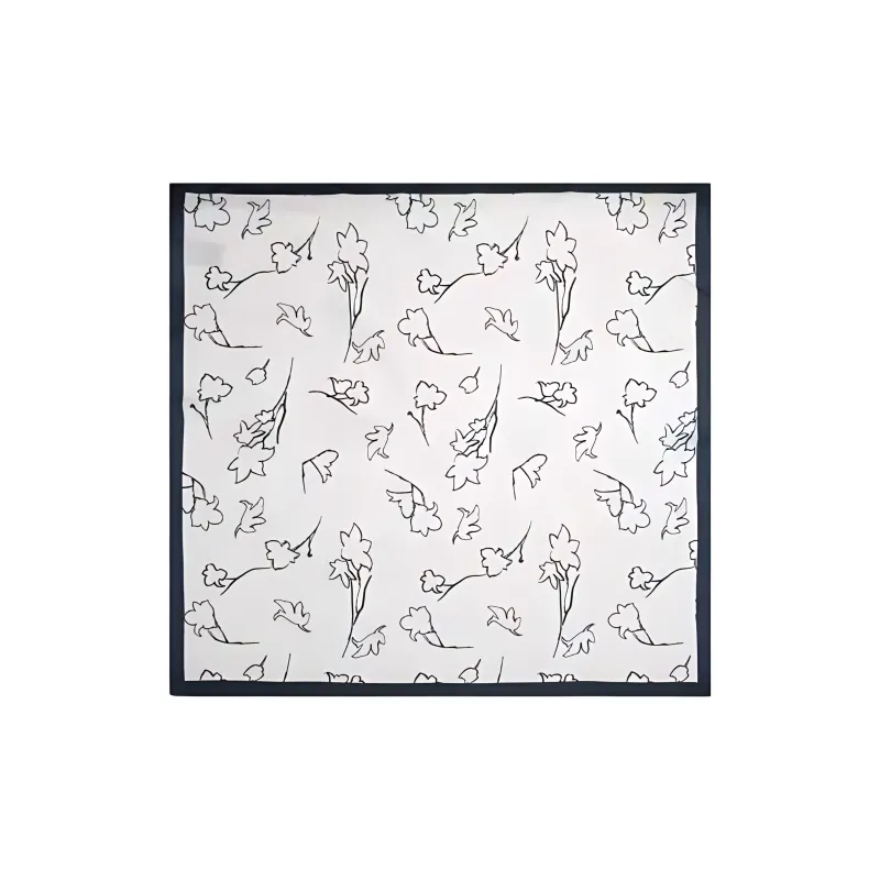 THEORY Mulberry Silk Silk Scarves Women's White-1
