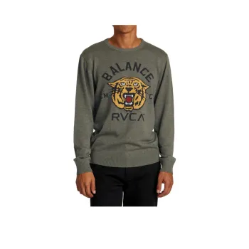 RVCA Sweaters Men Sage Leaf