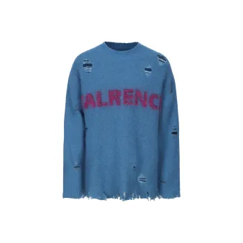 VANN VALRENCÉ Sweater Unisex Sky Blue