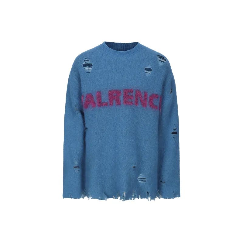 VANN VALRENCÉ Sweater Unisex Sky Blue-0