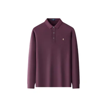 Montagut FW24 Polo Shirt Men's Dark Grape Purple