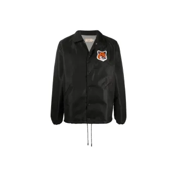 Maison Kitsune Jackets Men Black
